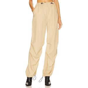 Rag & Bone Becky Flight Pants Elastic Waist Drawstring Light Khaki Size Small